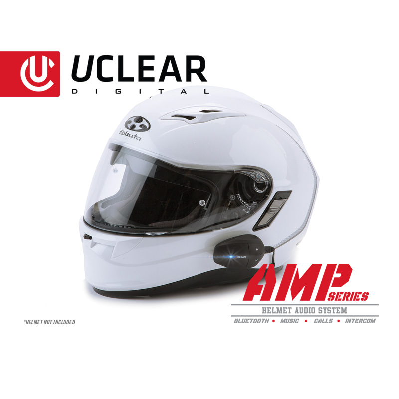 AMP Plus Bluetooth Helm-Audiosystem - Doppel-Set